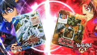 YuGiOh 5Ds 2010 Shooting Star DRAGON Tin |  YuGiOh GX 2007 Grand NEOS Tin Opening!