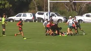 kala vs wanaroo  rugby u17 2019 ist half