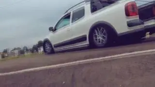 Saveiro Cross G6 Cab Dupla SuspAR + Som * CASTOR