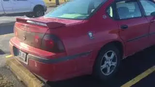 2002 Chevy impala with 2 10 inch Rockford Fosgates
