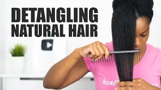 PREVENT HAIR BREAKAGE When DETANGLING Your NATURAL HAIR (6 SIMPLE STEPS!)