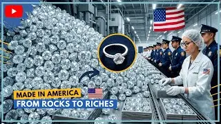 How Diamonds Worth Billions Are Made in America | From Mining to Factory | Exposure Stories