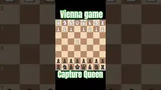 Crush yor opponents Queen With this trap//Vienna game #chess_tactics #chess #checkmate #viennagambit
