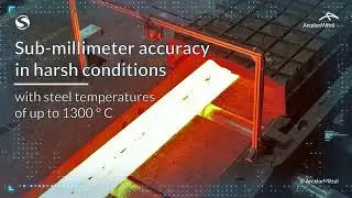 Dimension measurement of semi-finished steel at ArcelorMittal - with OndoSense radar solution
