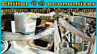 What is the function of the economizer?Economizer in chiller system?#Economizer #heatexchanger