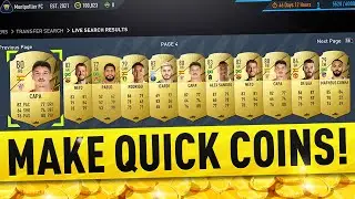 HOW TO MAKE QUICK EASY COINS ON FIFA 22! FIFA 22 TRADING TIPS