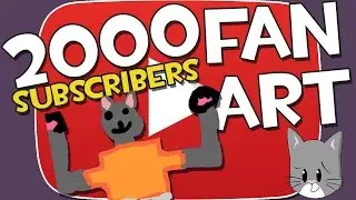 2K Subs Special | PAWTRIOT FAN ART | BuddhaCat Vlogs #21