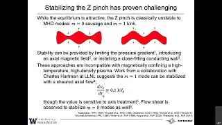 HEDS | Thermonuclear Fusion in an Equilibrium Z Pinch