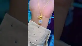 Here we have the Fresh Water Pearl Necklaces in 18k yellow gold plating at FACTORY PRICE!