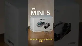 DJI MINI 5 pro price in India😍First impression #djimini5pro #dji #drone #tech