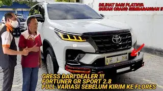 FULL VARIASI FORTUNER GR SPORT 2.8 PLAT EB | FERRARI VARIASI SURABAYA