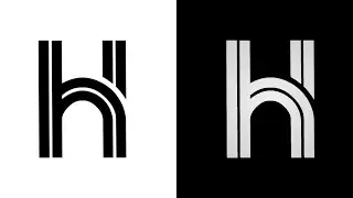 Letter H Logo | Double H Logo Idea