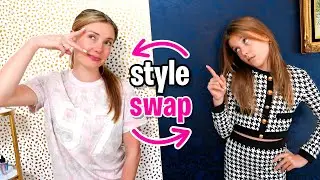 style swap with mom...