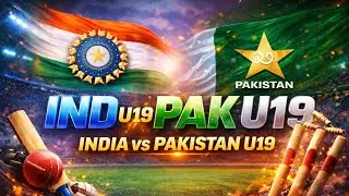 IND vs PAK U19 Live Match Today | India vs Pakistan Under-19