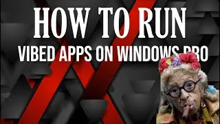 How To Configure Windows IIS Server To Run Vibed Web Apps Step-by-Step Instructions For Power User's