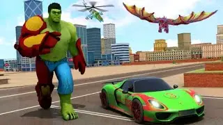 Incredible Monster Superhero City Battle Game