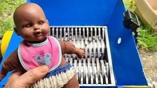 Shredding a Cute Baby Doll