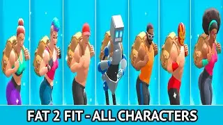 Fat 2 Fit - All Characters Unlocked! Gameplay iOS, Android Mobile Game