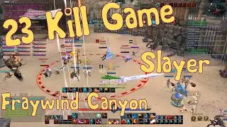 Tera PvP Slayer - 23-0 Fraywind Canyon (Full Game)