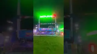 Top spin funfair ride at Knutsford