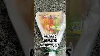 Silvester Gastgeschenk | Mitbringsel f&uuml;r Erwachsene #shorts #silvester #geschenk #diygeschenk