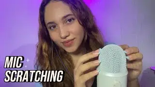 ASMR | Mic Scratching para ayudarte a DORMIR ( Hand Sounds, Mouth Sounds)