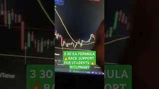 3 30 Formula Students Back Support #shorts #banknifty  #nifty50  #330formula