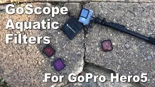 GoScope Underwater Marine Filters for GoPro Hero5