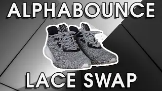 Adidas AlphaBounce Lace Swap - LaceLab.com