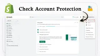 Как найти настройки аутентификации в Shopify