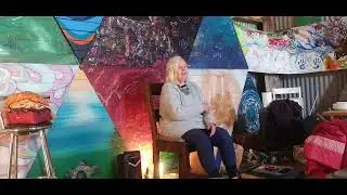 Ursula Holunder Schloer - foraging/nourishing foods/green smoothies @ LEC Riverside Farm 10/11/24