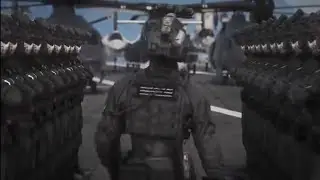 Ghost (COD) Coldest Walk Scene Template