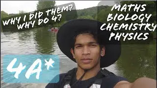 A-LEVEL Choices - My Reasons - Should you do 3 or 4 Subjects? A2 Maths Biology Chemistry Physics