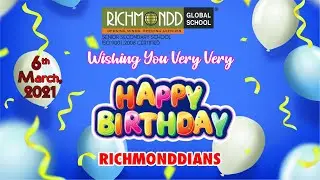 ||RGS|| Happy Birthday ||@|| 6th March, 2021
