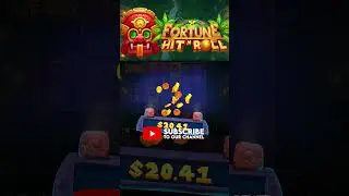 💥 Insane Win on Fortune Hit'n Roll #slot 💥 #bigwin #moneyslots