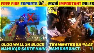 Rules of Free Fire eSports Official - Garena Free Fire 🔥 #rules #esports #freefire