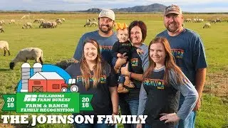 The Johnson Family - Oklahoma Farm Bureau District 2 Farm and Ranch Family 2018