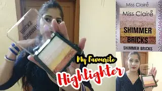 My Favourite Highlighter - Miss Claire Shimmer Bricks, 08 Multicolour - Genuine Review & How to Use