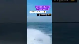 Cigarette & Outerlimits Speedboats Running Together Offshore! #shorts