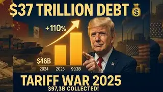 Can TRUMP Crush America's $37Trillion Debt using Tariff? $97 Billion Collected so far #trumptariffs