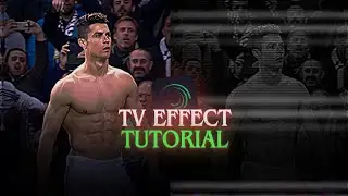 football bad tv effect tutorial | alight motion w/preset