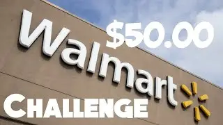 $50 Walmart Challenge with a huge pull picking up hockey cards at Walmart