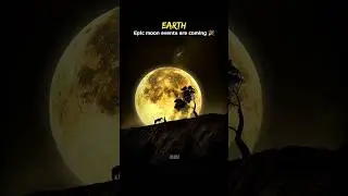 Earth vs Epic Moon Events 2026 💀🤩 #Shorts #Science #Space #Astronomy #Earth