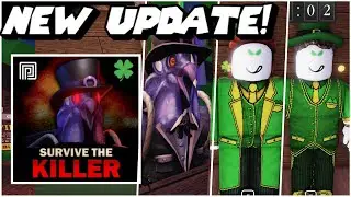 [🍀NEW UPDATE HERE!!] || New Killers and Knives!🔪Survive The Killer