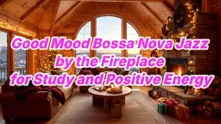 Good Mood Bossa Nova Jazz by the Fireplace for Study and Positive Energy 3