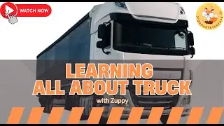 Learning all about truck parts in English for Kids vocabulary with English Educational Video
