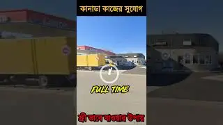 বিদেশে কাজের সুযোগ - নিজে নিজে Apply করুন | ফ্রী কানাডা ভিসা | Canad Job #ytshorts #visa #work #fyp