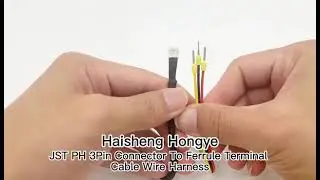 Molex JST SH MX GH ZH PH XH VH EH XA XHB PHB Connector To Ferrules Terminal Cable Wire Harness
