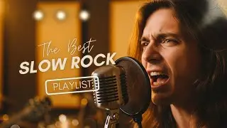 The Best Slow Rock  80s 90s &bull; Moody Guitar Nights & Calm Vibes