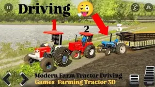 Modern Farm Tractor Driving Games -Farming Tractor 3D viraltoday #viralstory #trendingnow #reels 